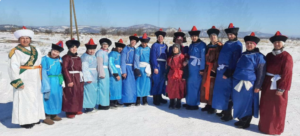 Новогодний праздник в “Отрадном саду”